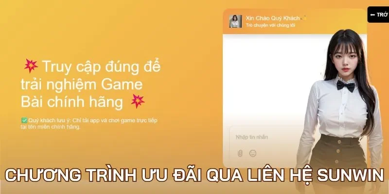 Chương trình ưu đãi qua liên hệ Sunwin